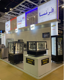 Stand Roller Grill salon