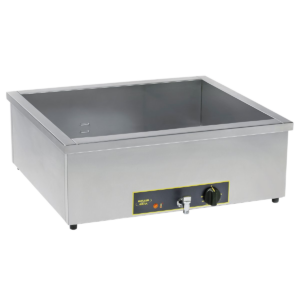 Bain-marie professionnel double GN 1/1 avec vidange