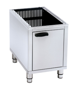 Coffre inox pour friteuse modulaire