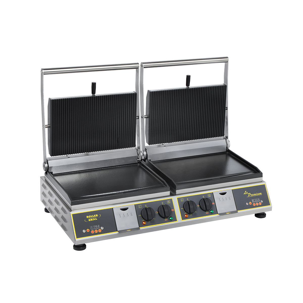 Contact-grill, fonte émaillée - DOUBLE PREMIUM – Image 2