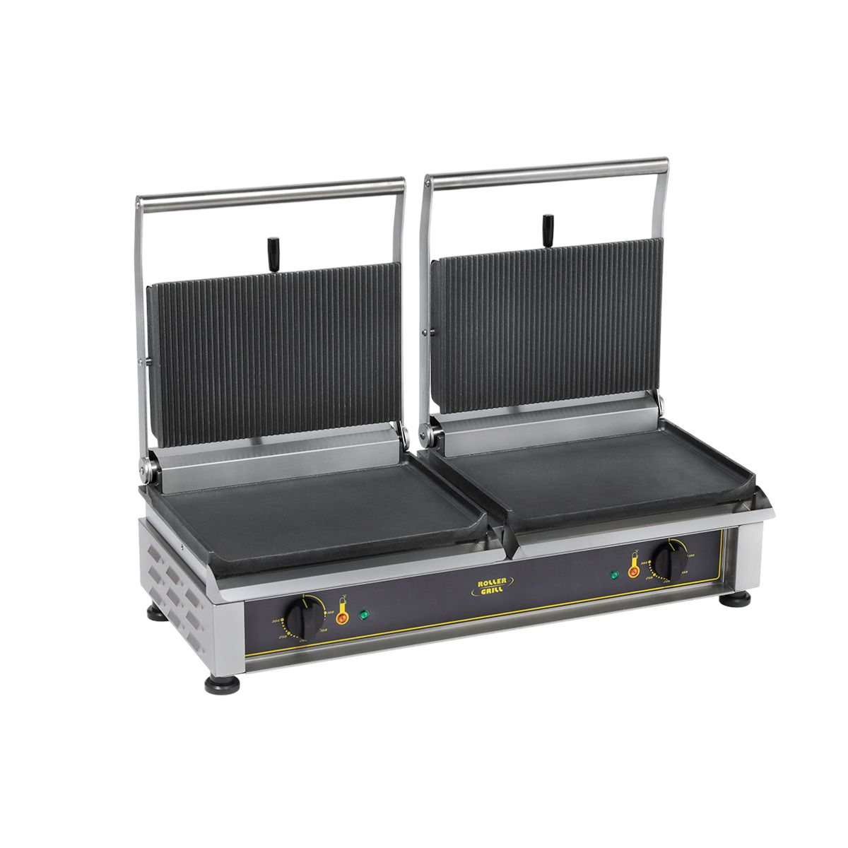 Contact-grill en fonte – modèle double spécial panini – Image 2