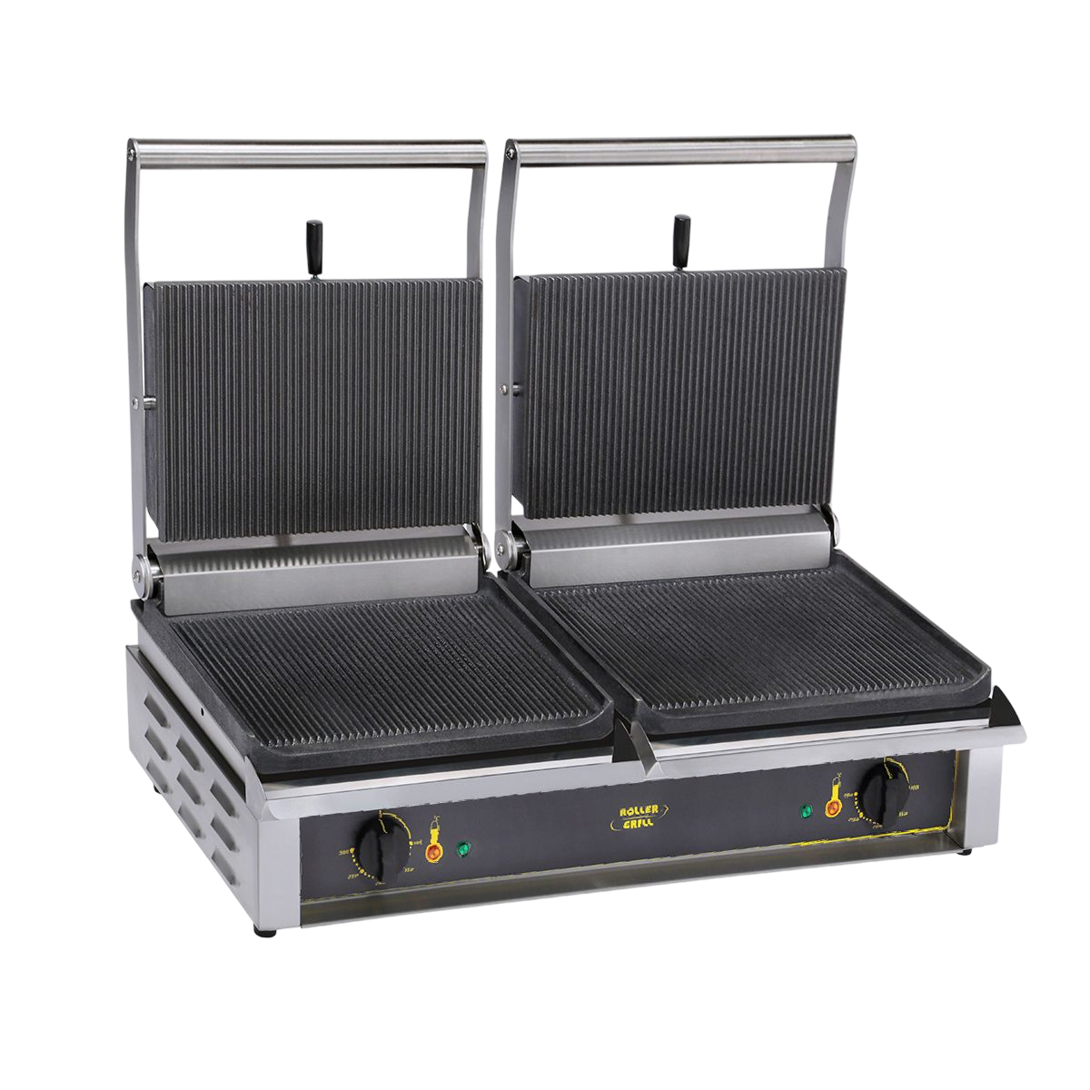 Contact-grill en fonte – modèle double spécial panini – Image 3