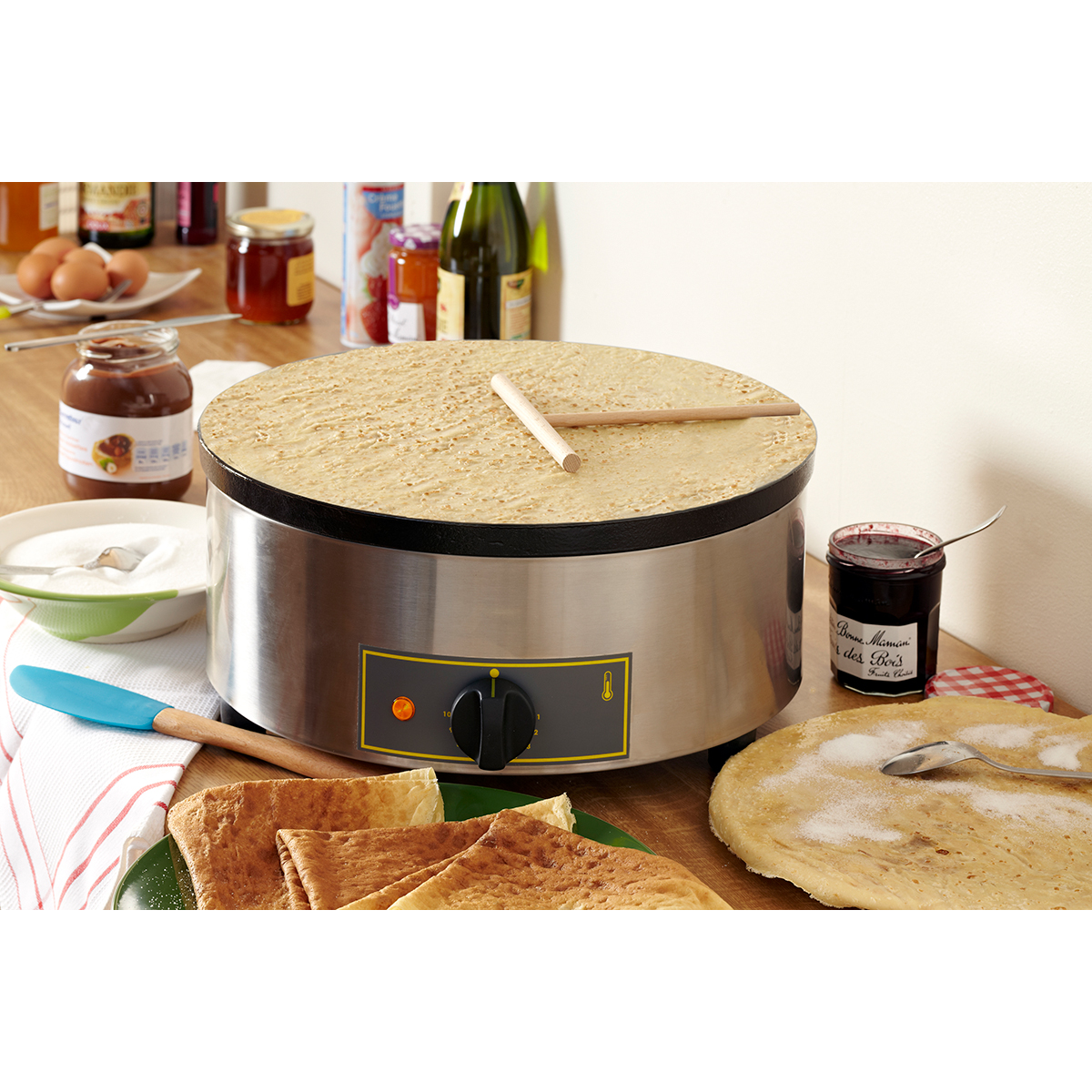 Crêpière pro électrique, haut-rendement - CFE 400