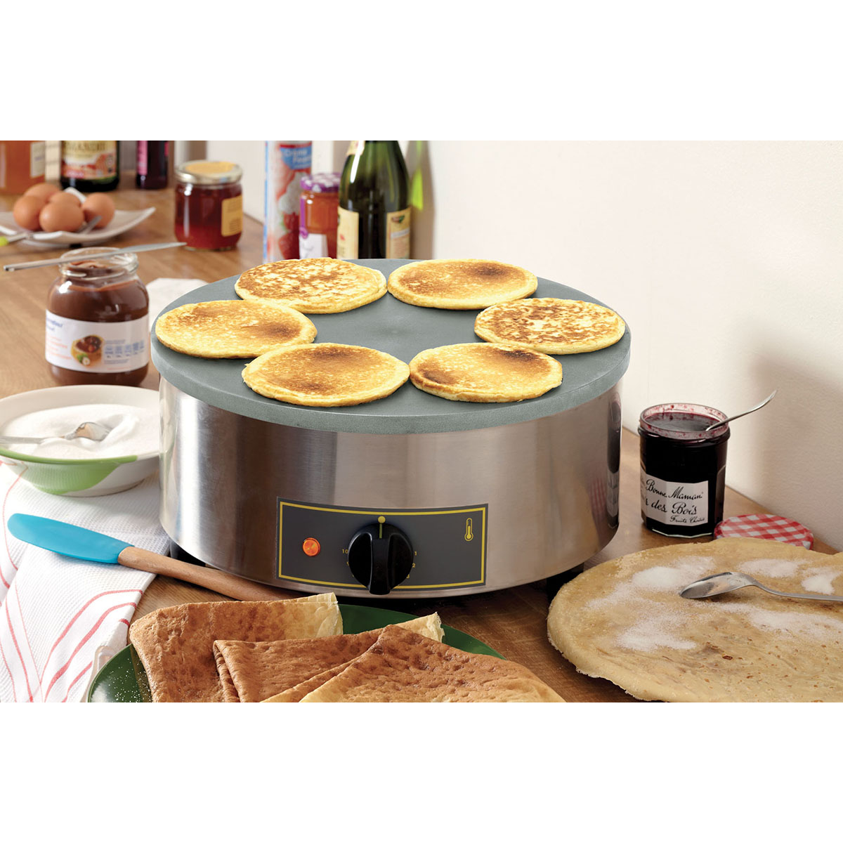 Crêpière pro électrique, haut-rendement - CFE 400 – Image 2