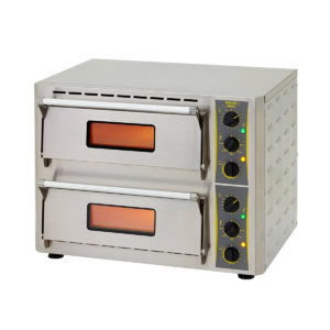 Four à pizza professionnel – 2 chambres de cuisson