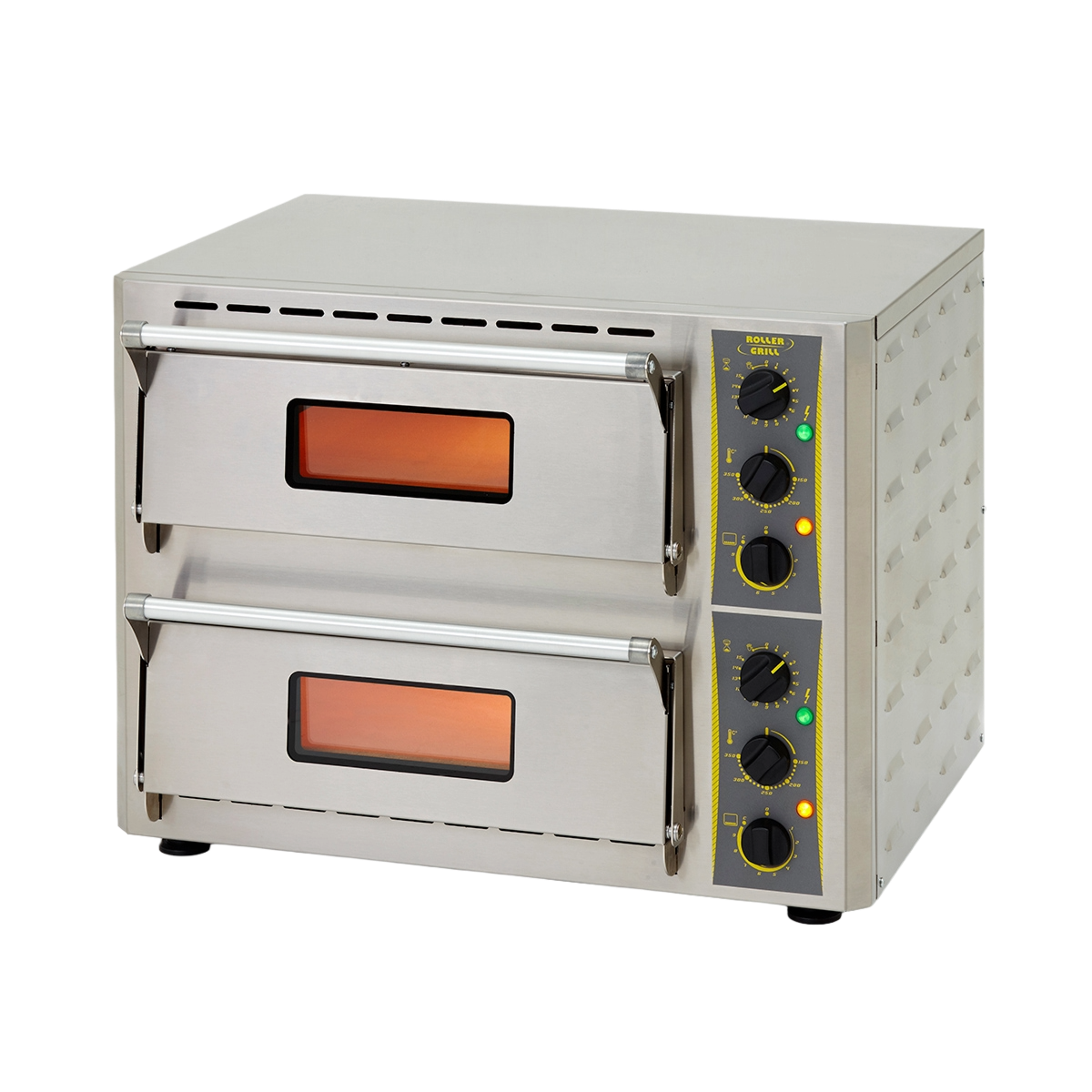 Professional pizza oven – 2 cooking chambers