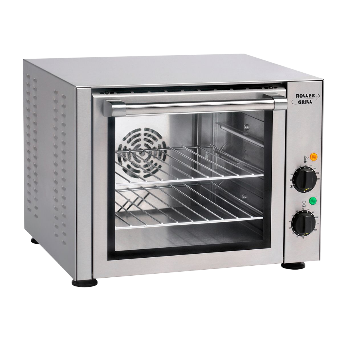 Vertical oven 28 L with ventilated heat