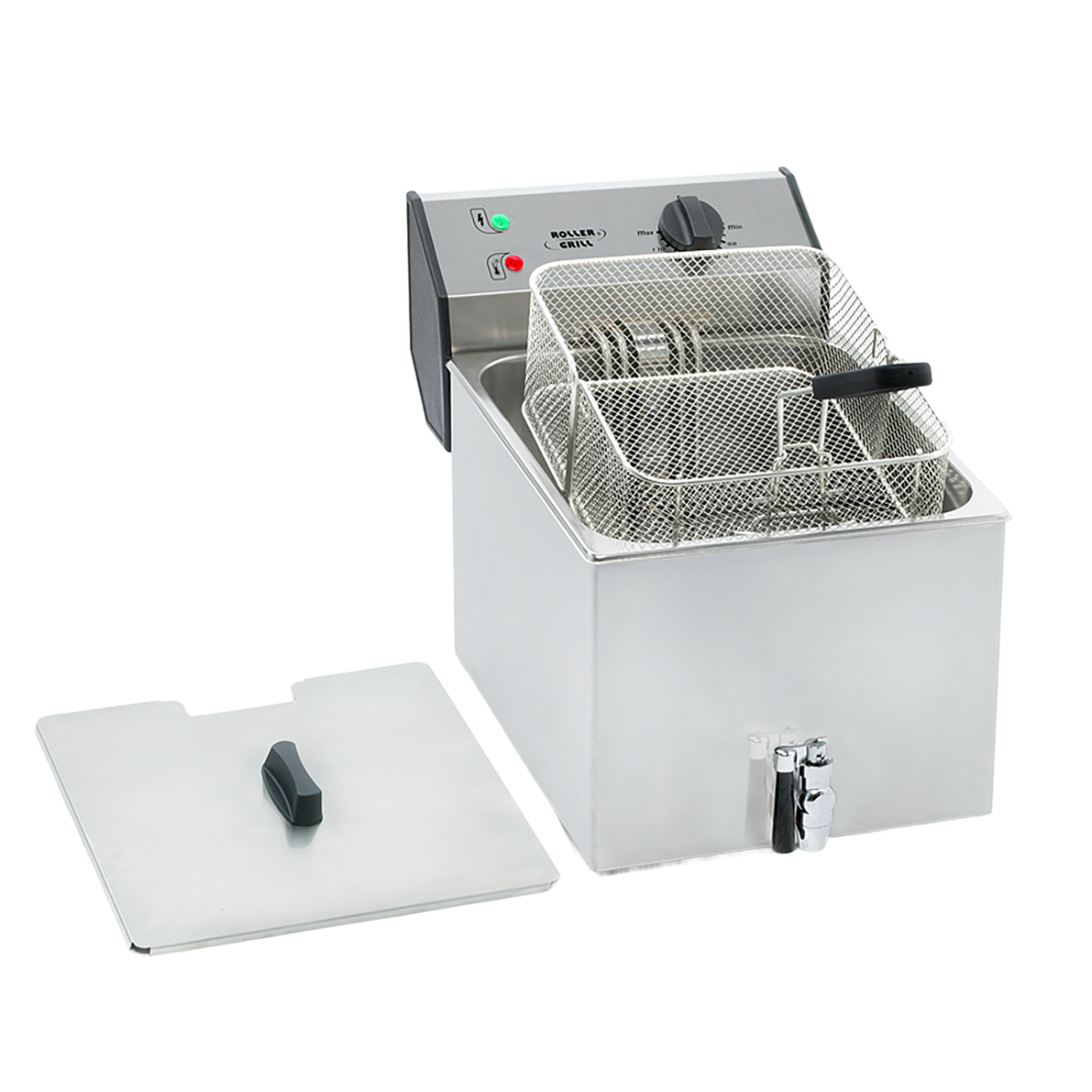 Friteuse familiale  8 litres avec vidange