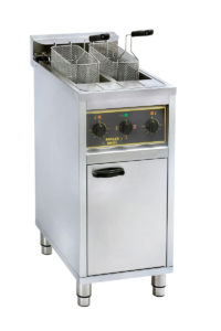 Friteuse électrique grande capacité – 2 cuves 2 x 10 L