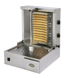 Gril gyros électrique – Broche 400 mm – 15 kg de viande