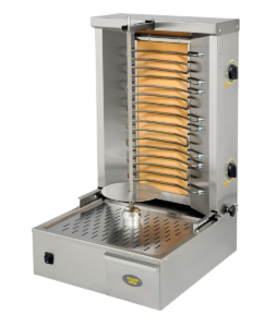 Gril gyros électrique – Broche 600 mm – 25 kg de viande