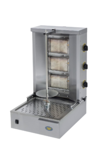 Gril gyros gaz – Broche 600 mm – 25 kg de viande