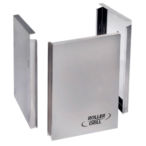 Kit de 3 parois pour chariot de plancha 400mm