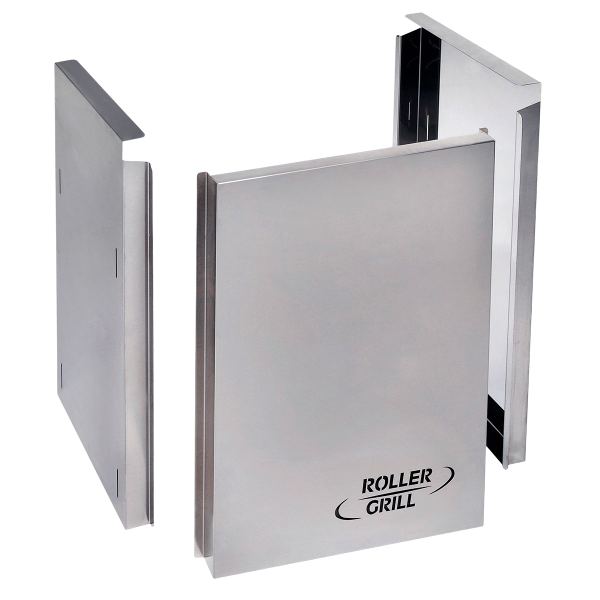 Kit de 3 parois pour chariot de plancha 400mm