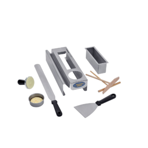 Stainless steel storage case for crepe maker