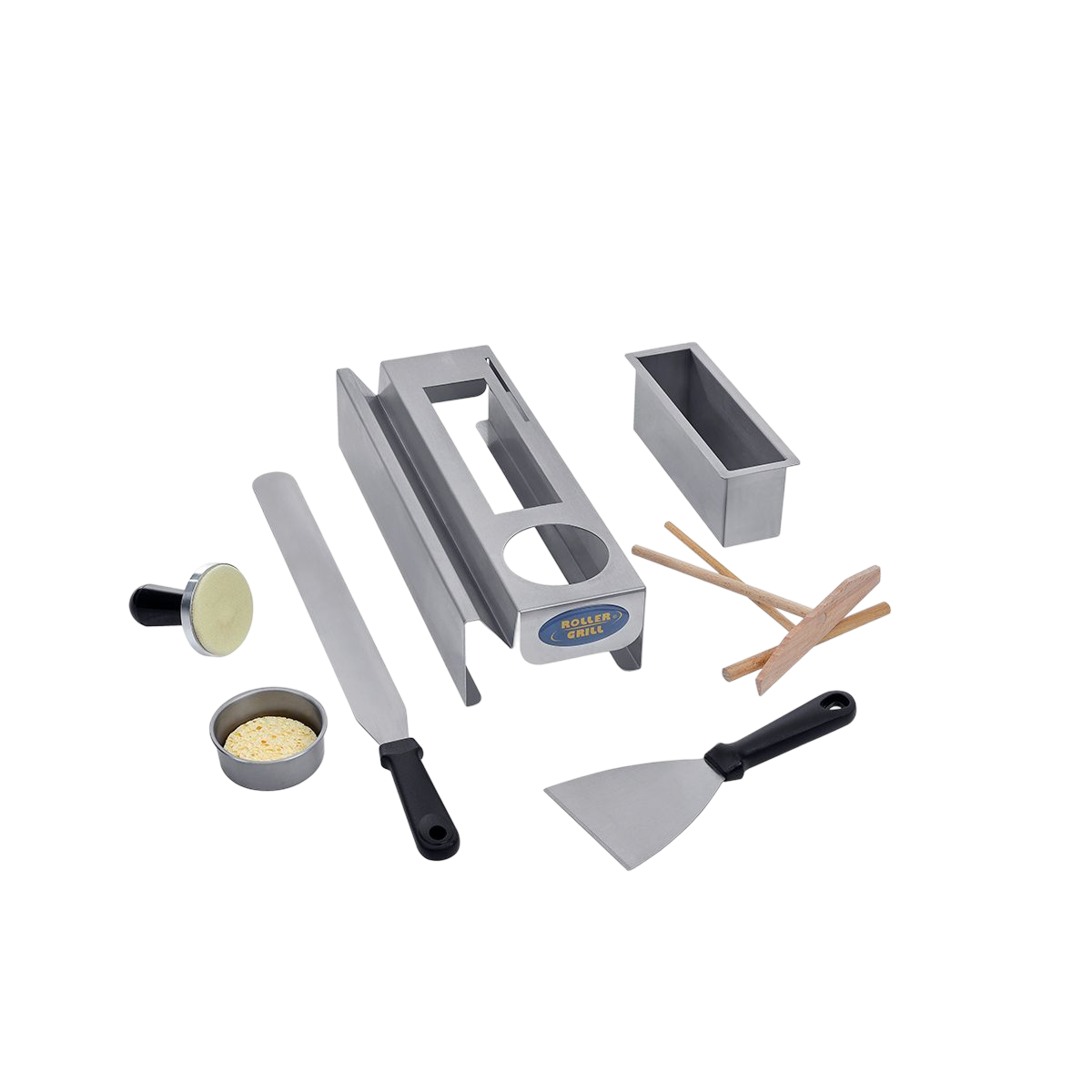 Kit inox de rangement pour crêpière