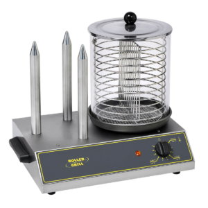 Appareil à hot-dog professionnel – 3 plots chauffants