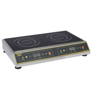 Double plaque à induction professionnelle – 2 x 3 kW