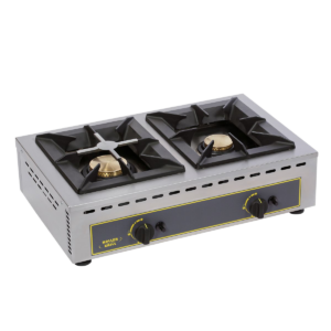 Réchaud gaz professionnel – 2 feux (5 + 7 kW)