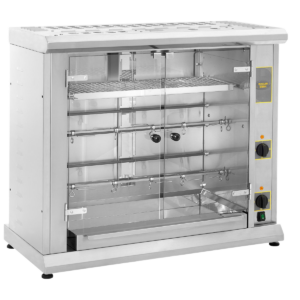 Rôtissoire professionnelle électrique – 2 broches