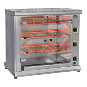 Rôtissoire professionnelle électrique – 3 broches