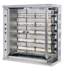 Rôtissoire gaz de marché – 5 broches