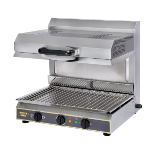 Salamandre avec détection de plat – 2 foyers vitrocéramiques