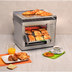 Toaster convoyeur infrarouge spécial petit-déjeuner