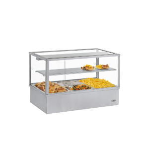 Vitrine chauffante bain-marie BMV 30 – Inox