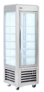 Vitrine négative ventilée – grilles fixes