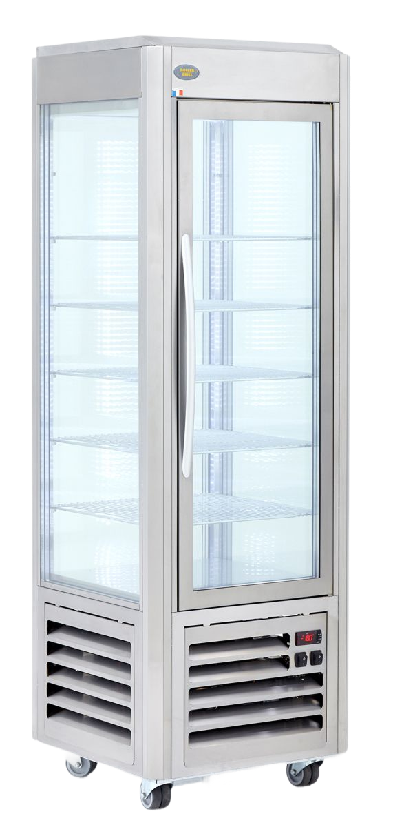 Vitrine négative ventilée – grilles fixes