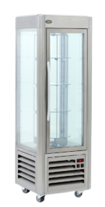 Vitrine négative ventilée – plateaux tournants