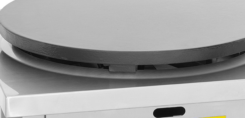 Crêpière professionnelle gaz – Ø400 mm – Image 3