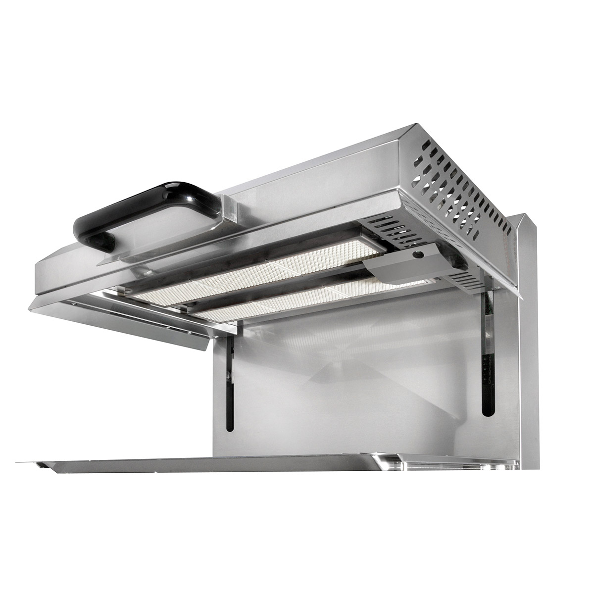Gas salamander grill with fixed top - 800 mm - Image 3