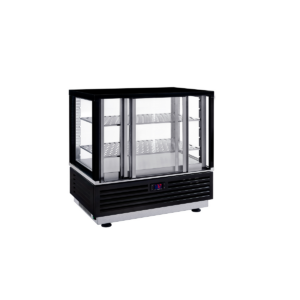 Vitrine de comptoir chauffante ventilée GN - HD 600