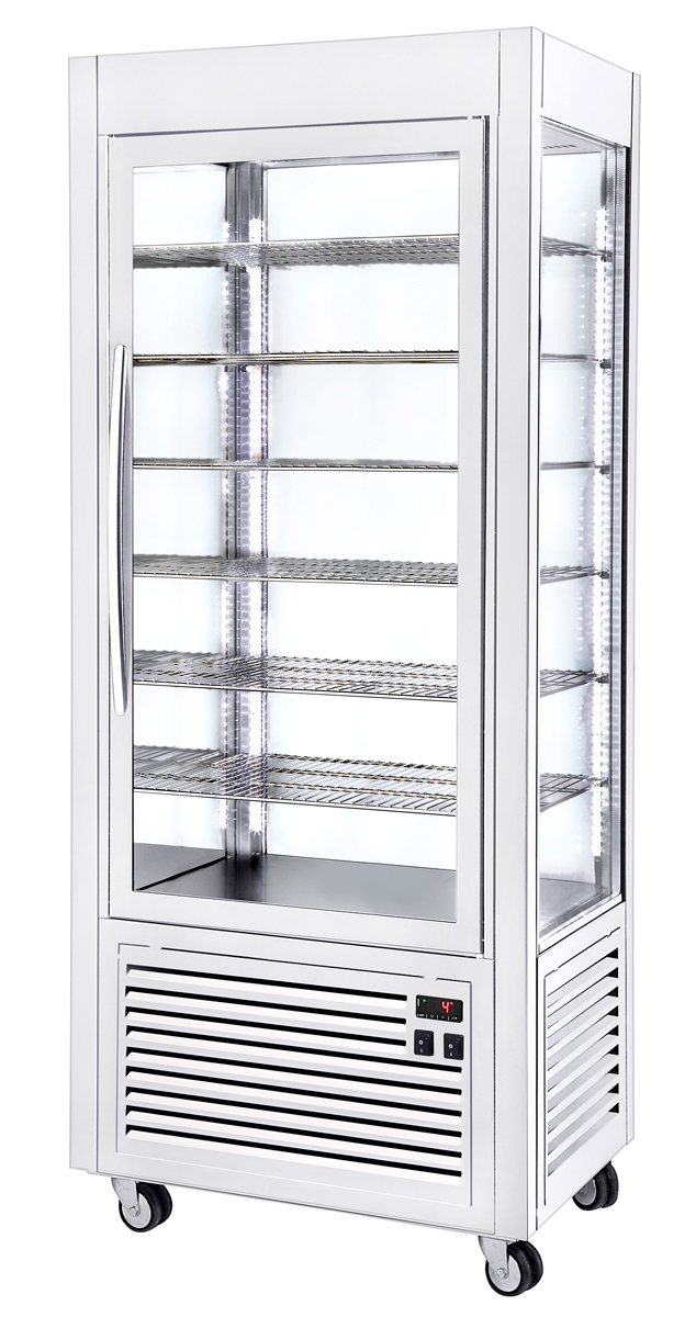 Vitrine verticale positive ventilée - RDC 80 F – Inox