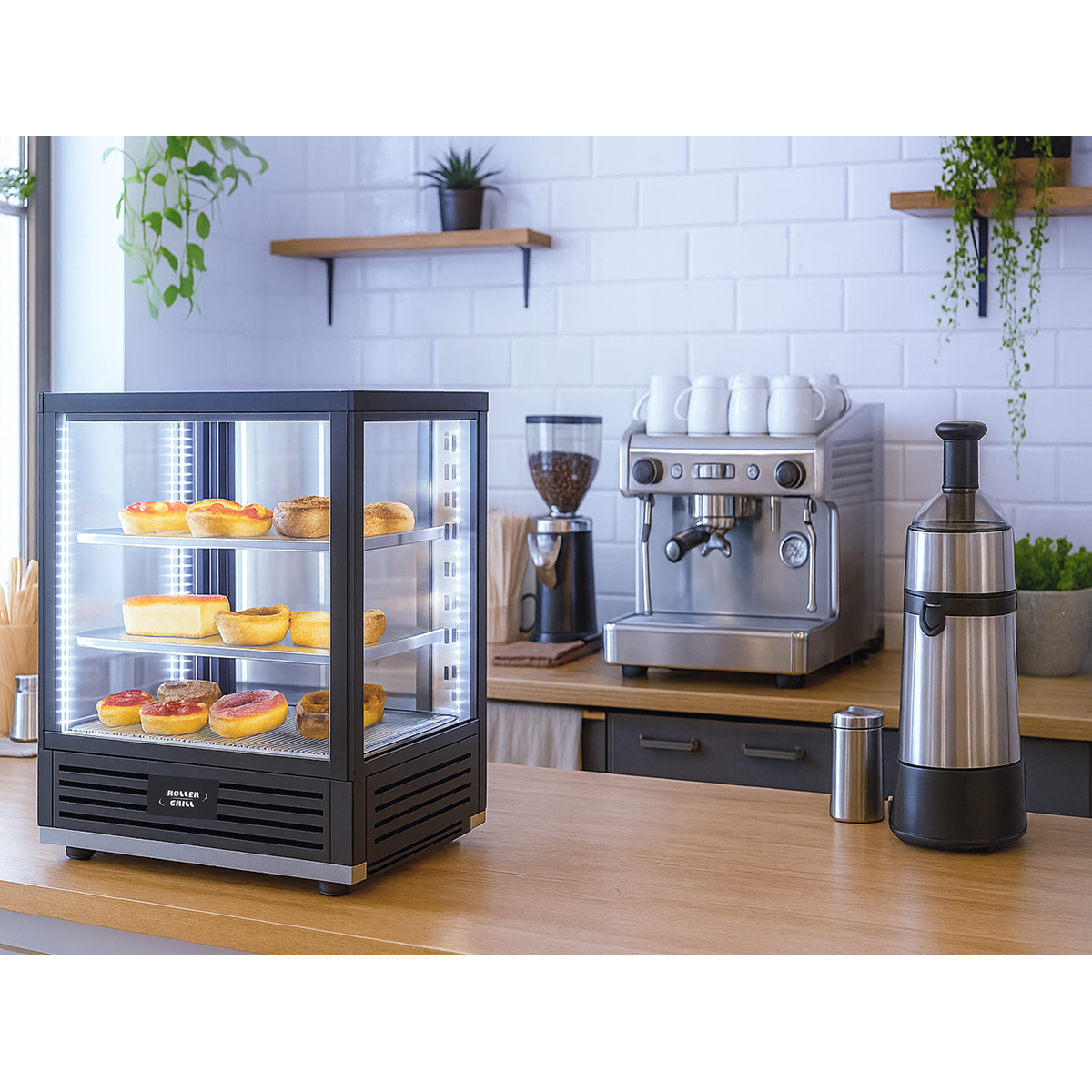 Vitrine de comptoir réfrigérée ventilée GN - CD 600 – Image 3