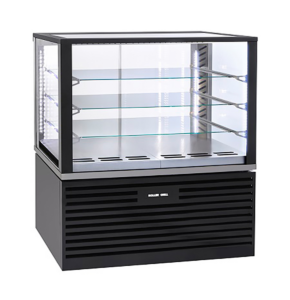 Ventilated refrigerated display showcase - FSC 1200 – Black
