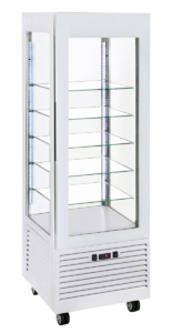 Vitrine bi température ventilée - RDB 600 – Blanc