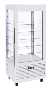 Vitrine bi température ventilée - RDB 800 – Blanc