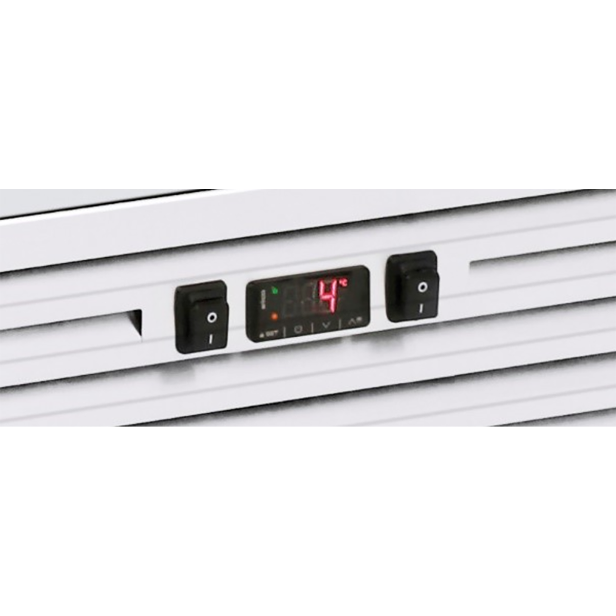 Vitrine bi température ventilée - RDB 800 – Noir – Image 2