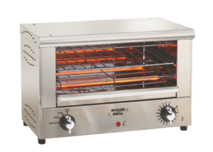 Toaster à quartz infrarouge tout inox