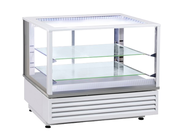 Vitrine réfrigérée horizontale – 2 GN 1/1 – Blanc