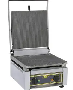 Extra-large cast-iron contact-grill