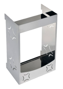 Porte-bouteilles en inox