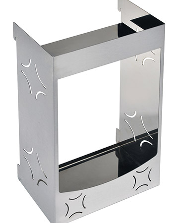 Porte-bouteilles en inox